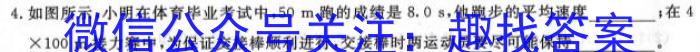 2024届智慧上进 名校学术联盟·高考模拟信息卷押题卷(二)2物理试卷答案