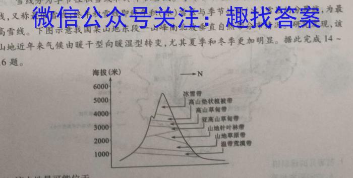 辽宁省沈阳市2023-2024学年度(下)联合体高一期中检测&政治