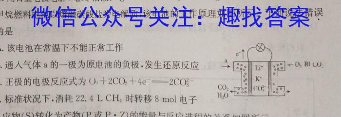 q陕西省2024届高三阶段性检测卷(三)3(24156C)化学