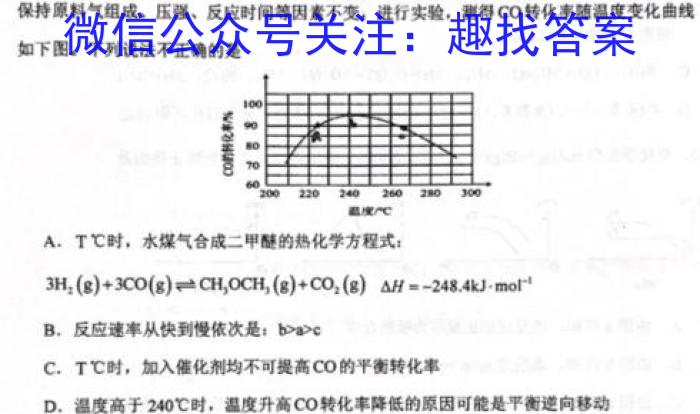 f2024届陕西省九年级期中教学质量检测(※)化学