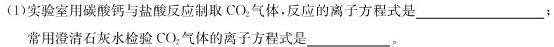 【热荐】安徽省2023-2024学年度第一学期期中综合素质调研（11月）化学