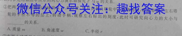 河北省石家庄赵县2023-2024学年度八年级第一学期完美测评②物理试卷答案