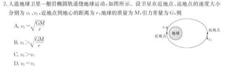 2024届衡水金卷先享题调研卷(JJ·B)(一)物理试题.