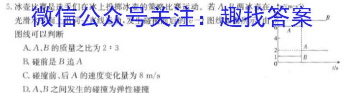 河南省七市重点高中2024届高三上学期11月联合测评f物理