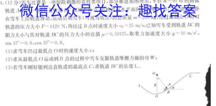 江西省2024届赣州经开区九年级期中考试f物理