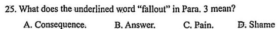 河北省2023~2024学年高三(上)期中考试(24-165C) 英语