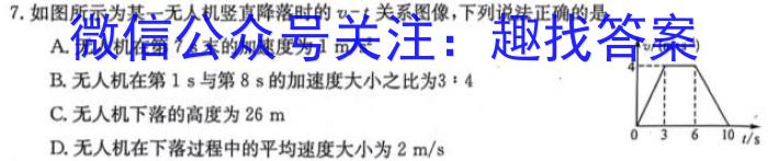 辽宁省2023~2024学年度上学期高三高考适应性考试卷(243194D)f物理