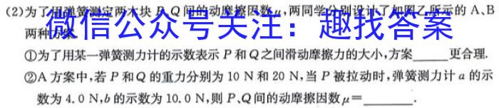 天一大联考 2023-2024学年安徽高二(上)期中考试 皖豫名校联盟&安徽卓越县中联盟q物理