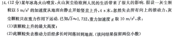 2024届云师大附中适应性月考（六）物理试题.