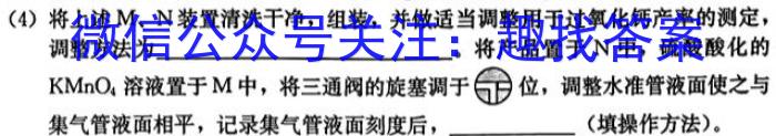3怀仁一中高一年级2023-2024学年上学期期中考试(241349D)化学试题