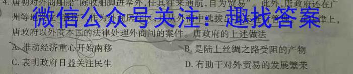 金科大联考2024届高三11月质量检测(24235C)历史试卷