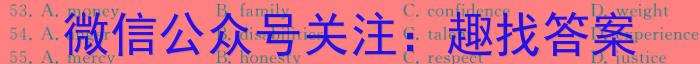 24届高三年级TOP二十名校调研考试八英语