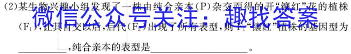 2024届湖北省高三12月联考(24-16C)生物学试题答案