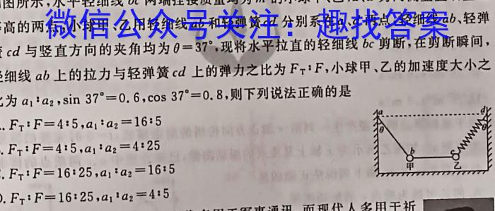 ［广东大联考］广东省2024届高三11月联考q物理