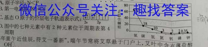 q2023-2024学年开封市五县联考高一期中考试化学