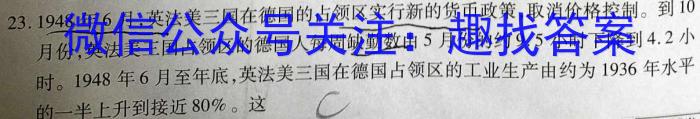 2024年普通高等学校招生全国统一考试仿真模拟卷(二)历史