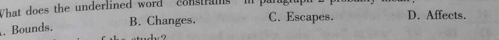 辽宁省2023-2024学年(上)六校协作体高三联考(12月) 英语