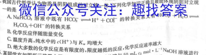 j河南省2024届九年级第一学期学习评价（2）化学试卷答案