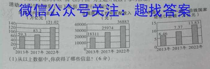 2024届山西市高一3月联考(24-397A)政治试卷d答案