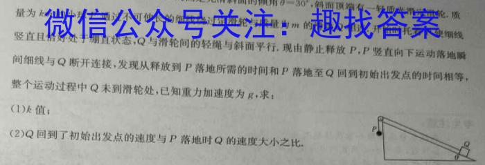 湖南省2024届高三11月质量检测试题物理`