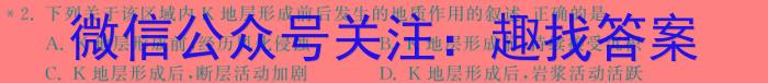 [今日更新]2024届衡水金卷先享题临考预测卷地理h