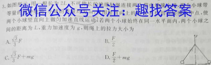 陕西省2023-2024学年度第一学期九年级课后综合作业（三）Ch物理
