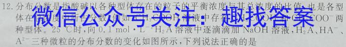 f江西省2024届九年级第三次月考（长标）化学