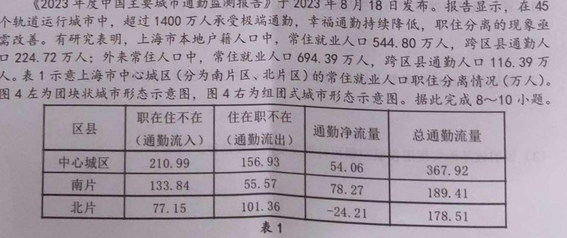 安徽省2025届同步达标自主练习·八年级第六次（期中）地理试卷l