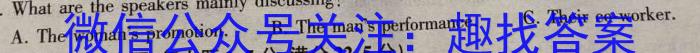 安徽省2024届九年级阶段评估(二)3L R英语