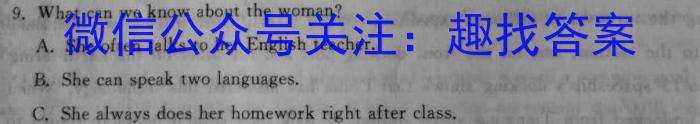 金考卷 百校联盟(新高考卷)2024年普通高等学校招生全国统一考试 领航卷(1)英语