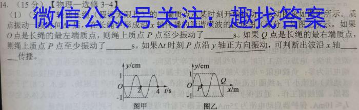 九师联盟2024届高三12月质量检测（新教材-L）q物理