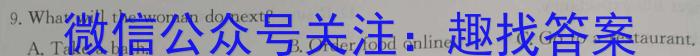 安徽省2023-2024学年度九年级秋学期第三次质量检测英语