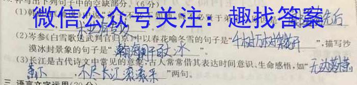 ʡ2023-2024ѧȵһѧھ꼶ĩѧxԾ