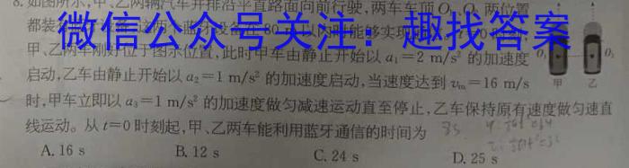 安徽省2023-2024学年度第二学期九年级作业辅导练习f物理