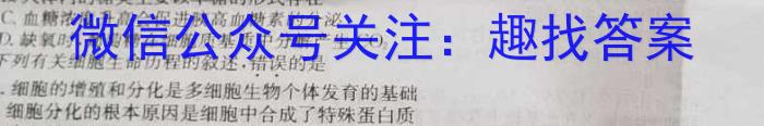 湖北省"腾·云"联盟2023-2024学年高二年级下学期5月联考生物学试题答案