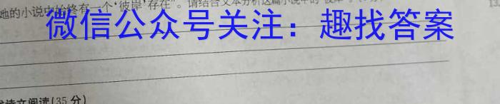 安徽省2024-2025学年九年级上学期教学质量调研一(无标题)语文