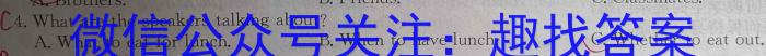 江淮名校2023-2024学年高二年级下学期开学考英语试卷答案