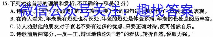 ［陕西大联考］陕西省2024届高三年级4月联考语文