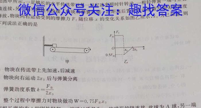 青岛市2023-2024学年度第二学期期末考试（高二年级）物理试题答案