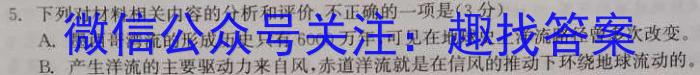 安徽省淮南市2023-2024学年度第一学期八年级期末质量检测语文