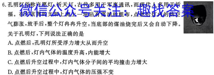 河南省2023-2024学年七年级第二学期学习评价（1）物理