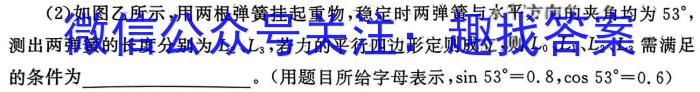 辽宁省名校联盟2024年高二9月份联合考试物理试题答案