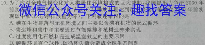 江西省2024年九年级中考总复习模拟卷（二）数学