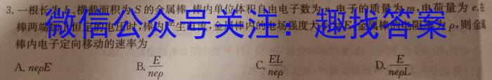 安徽省2024年中考密卷大联考(一)f物理