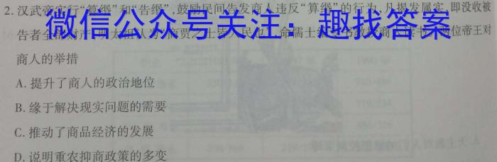 ［合肥二模］2024年合肥市高三第二次教学质量检测&政治