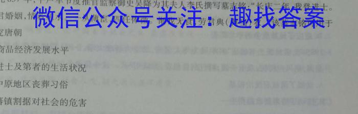 安徽省2023-2024学年度七年级阶段诊断[PGZX F-AH(四)]历史试卷答案