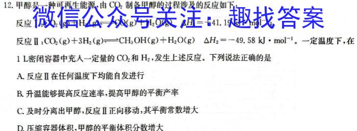 海淀八模 2024届高三模拟测试卷(七)7数学