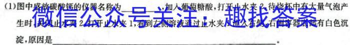 q2024届高三年级1月大联考（全国甲卷）化学