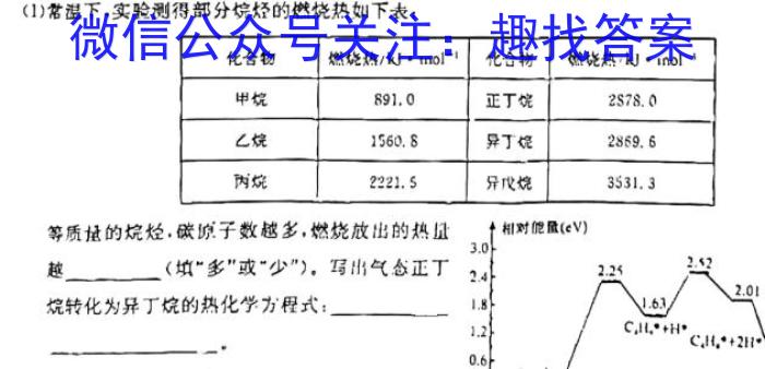 广东省2024届高三年级下学期2月联考化学