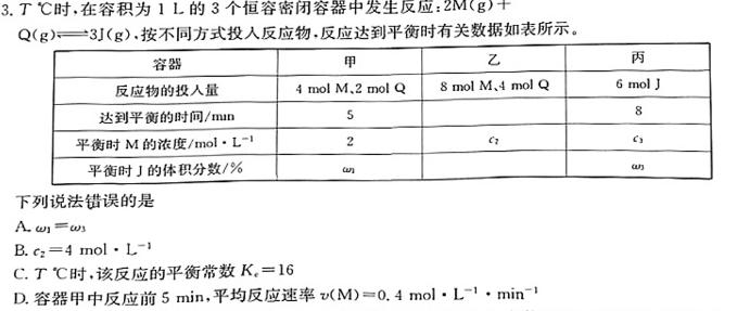 1河北省2023-2024学年七年级第二学期期末考试（MC）化学试卷答案